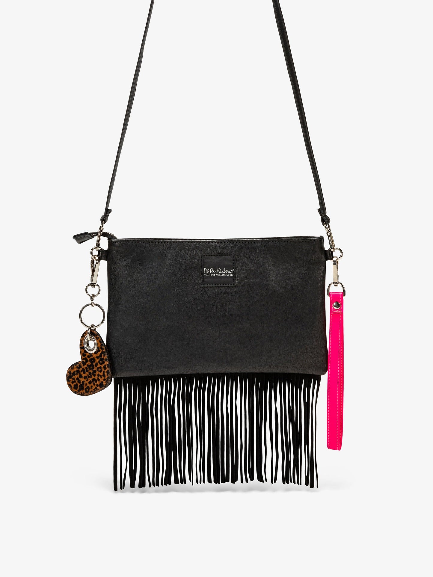 MINIBAG FRANGE - AFRICA PINK