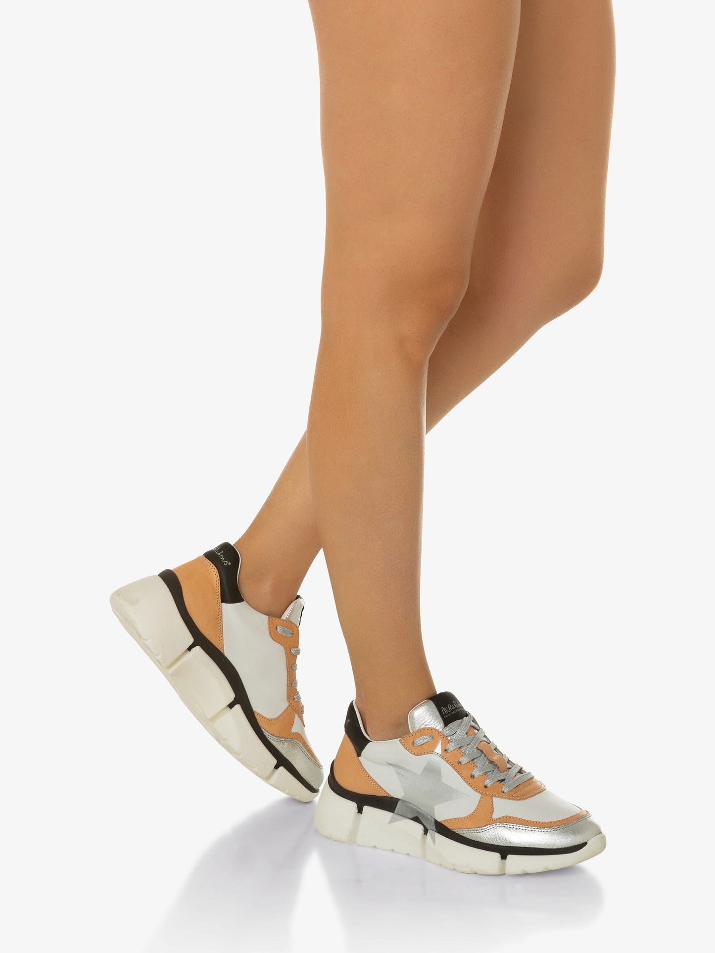 CHUNKY SNEAKERS STINGER CLASS CAMEL - STELLA