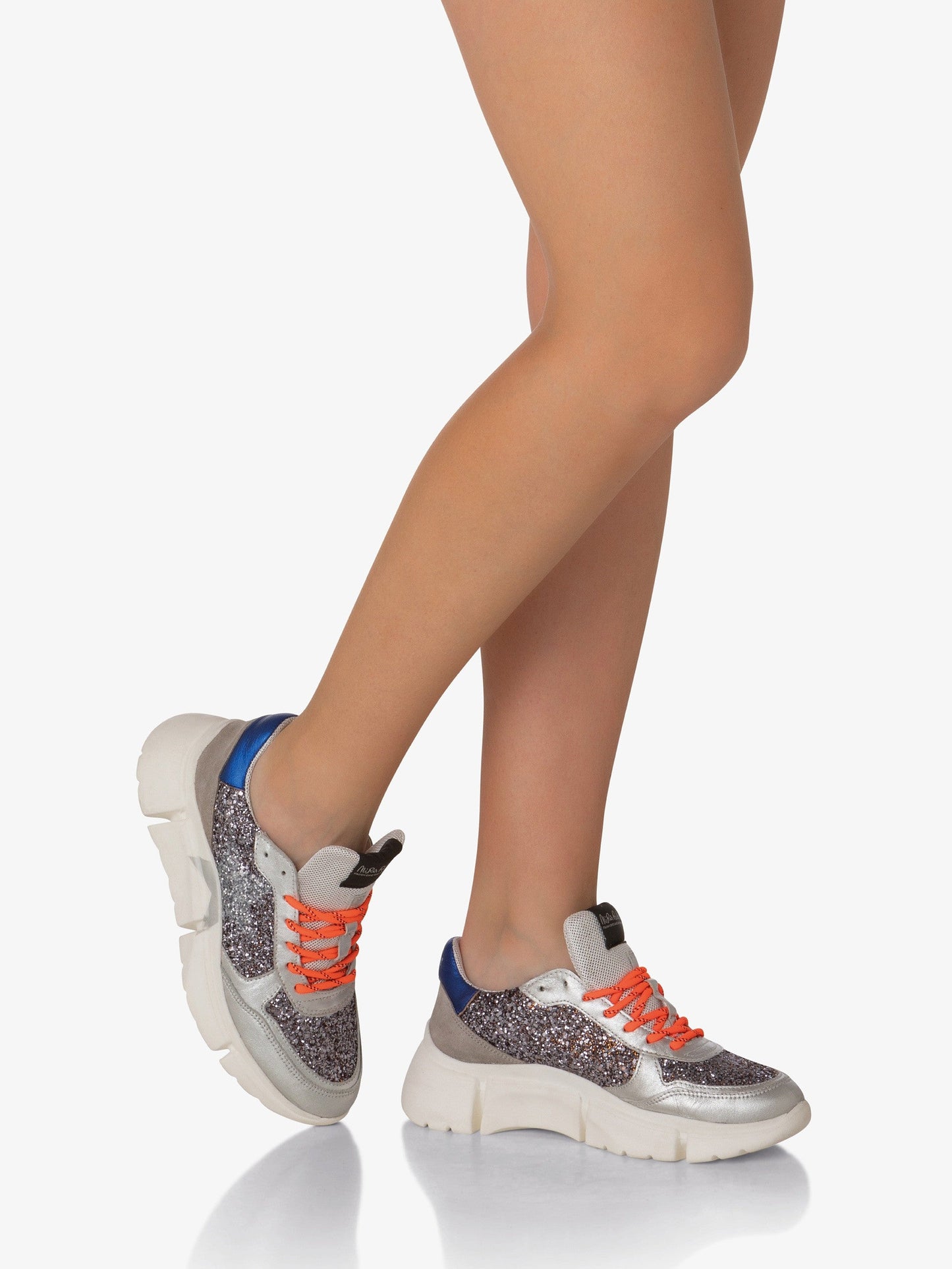 CHUNKY SNEAKERS STINGER DAZZLING BLUE - STELLA ARGENTO