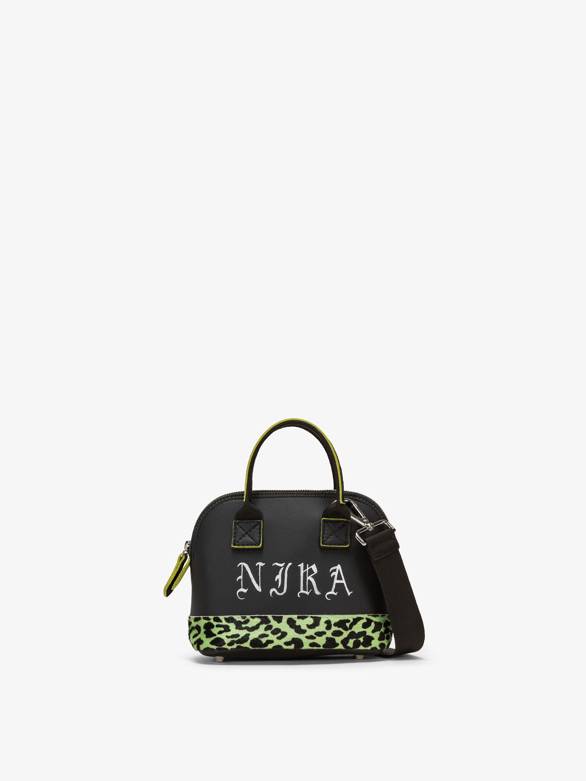 Nira Rubens TOY BAG - LIME FUR CORSARO MINT PUNK NIRA