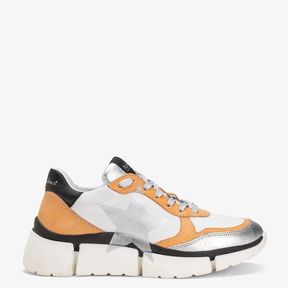 CHUNKY SNEAKERS STINGER CLASS CAMEL - STELLA